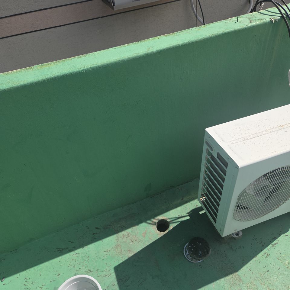 옥상 기존 배수구