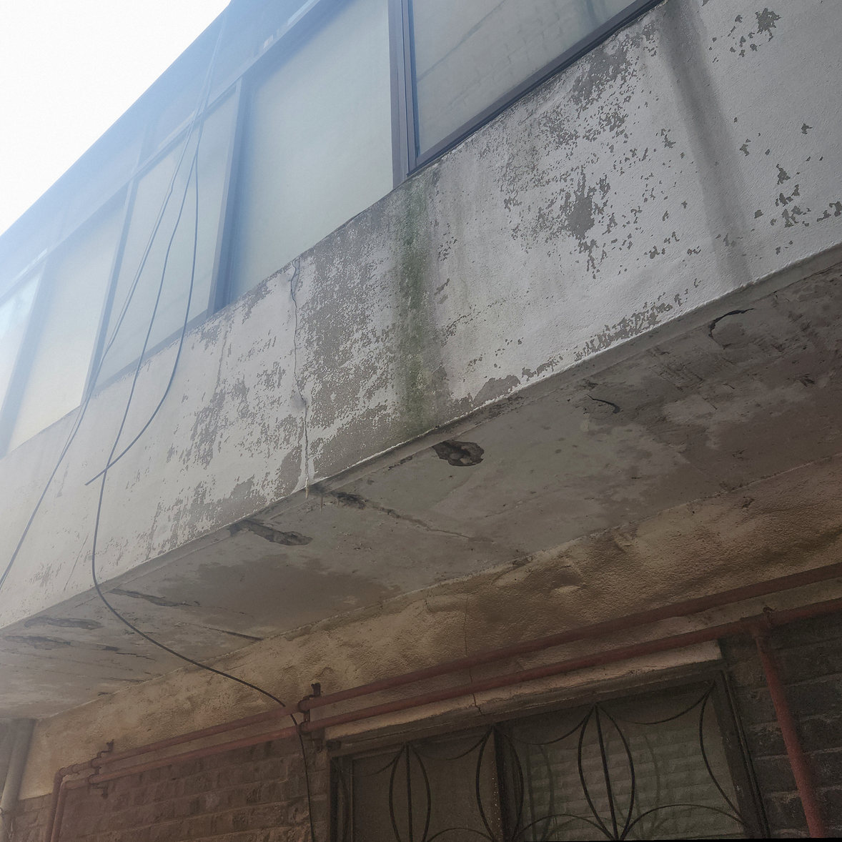 견적 사진 예시 ③ 문제 부위 근접