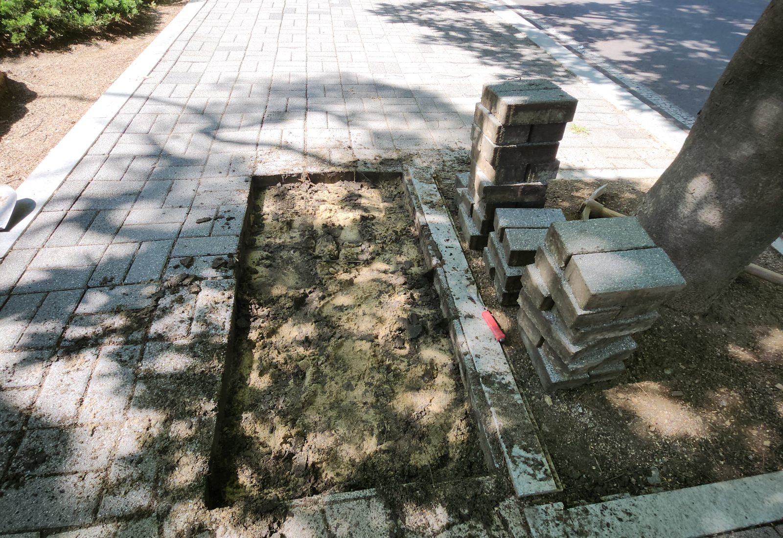 서산·홍성·당진 보도블록·경계석 시공 시공 현장